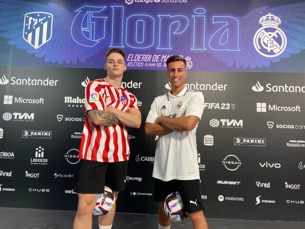 Fanzone La Liga Atletico vs Real Madrid