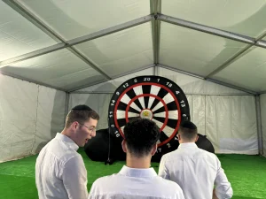 Inmensa diana de Dardos Fútbol para eventos