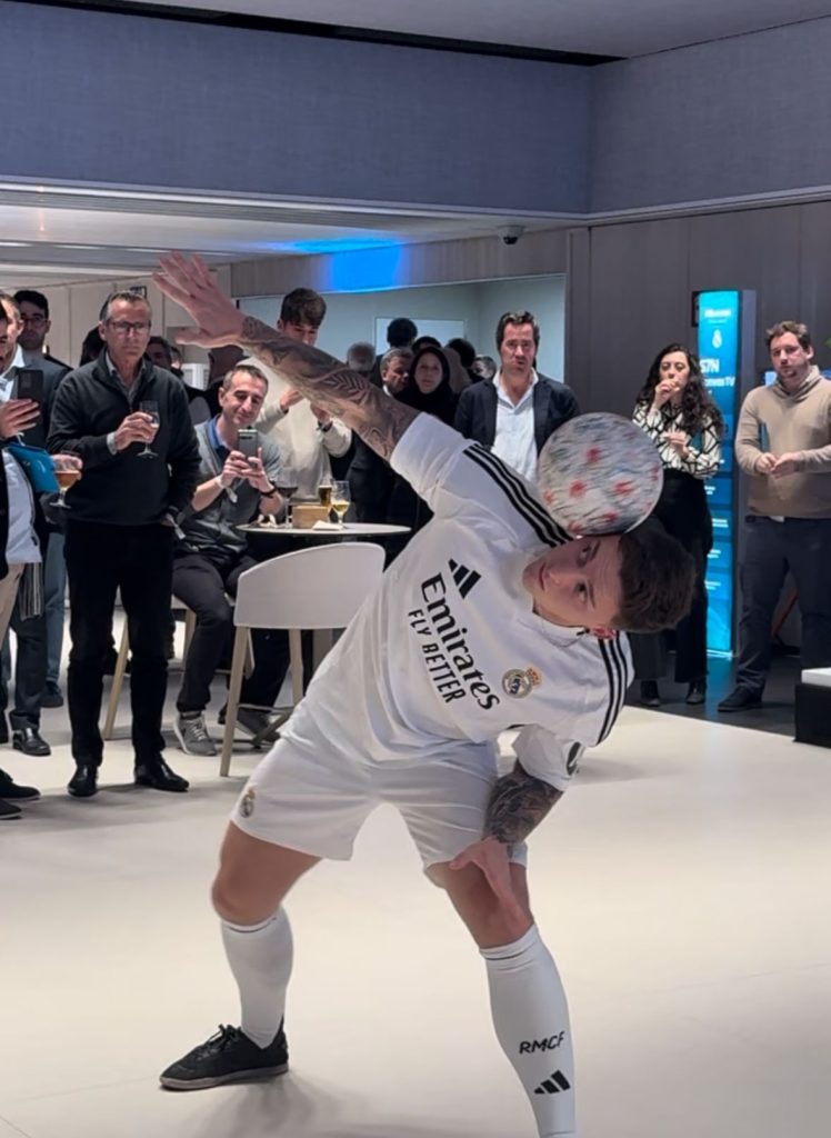 Álvaro López CEO de ShowFlow y su ampli relación con el Real Madrid