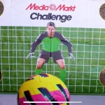 El portero giratorio fue uno de las atracciones más demandadas en la fanzone de MediaMarkt