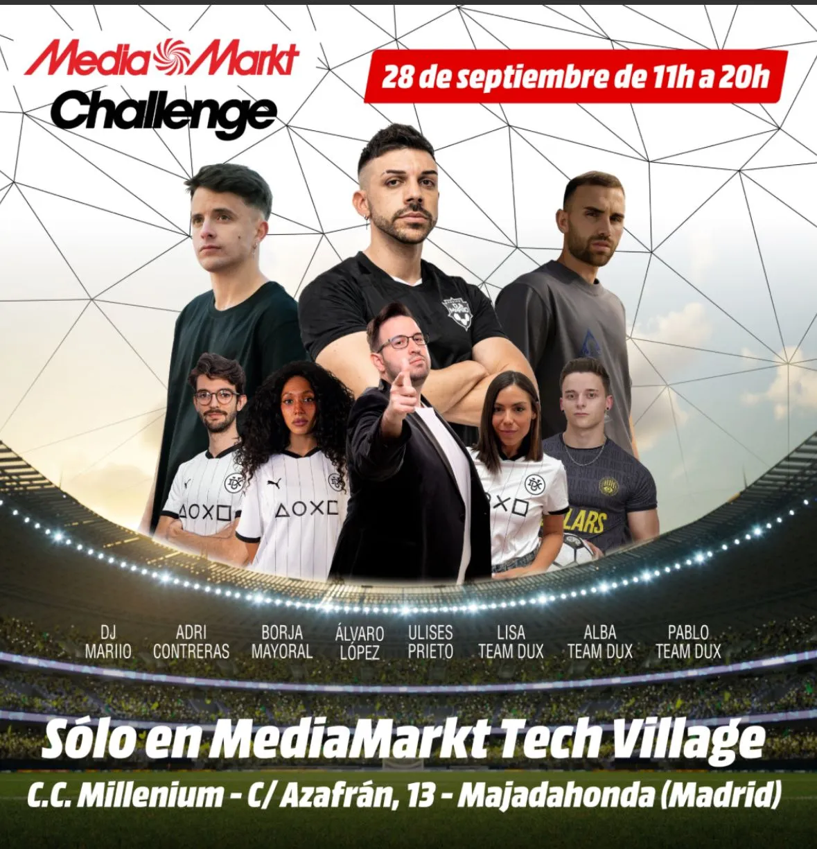 Video del evento de MediaMarkt y MadCup