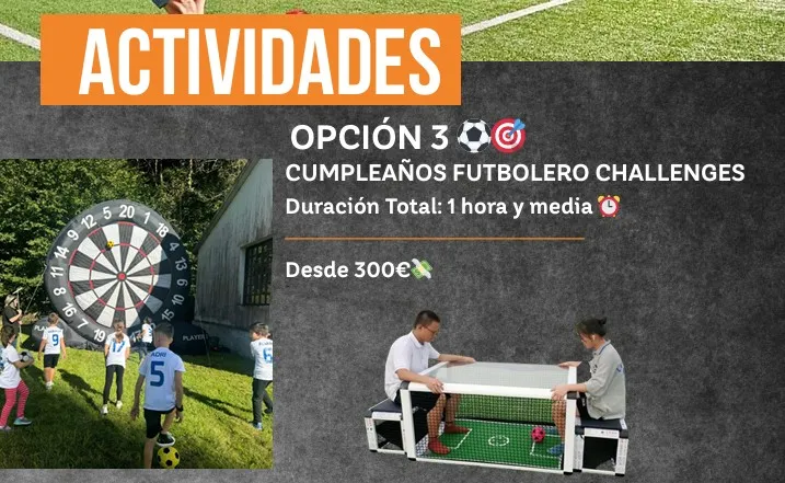Cumpleaños Futbolero Challenges