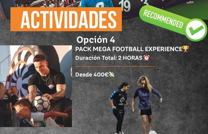 Pack Mega Football Experience