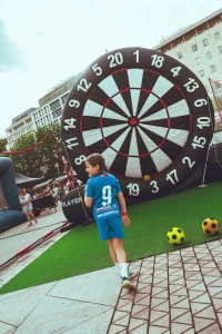 Dardos fútbol para tus eventos