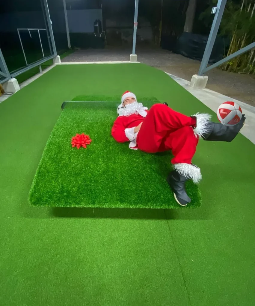 Nuestro Papá Noel Freestyler no deja indiferente a nadie