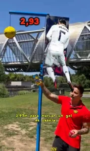 El CR7 Jump Challengue puede ajustar a diferentes niveles