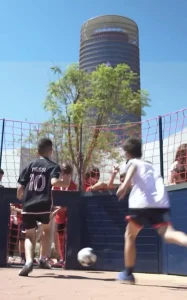 Vibrante partido 1 vs 1