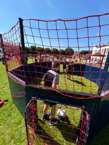 La Jaula de Panna puede colocarse sobre pasto