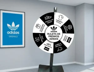 Ruleta vinilada de Adidas